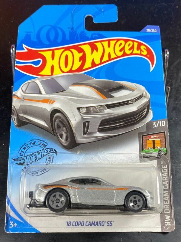 ホットウィール HOTWHEELS 18 COPO CAMARO SS コポ カマロ シルバー