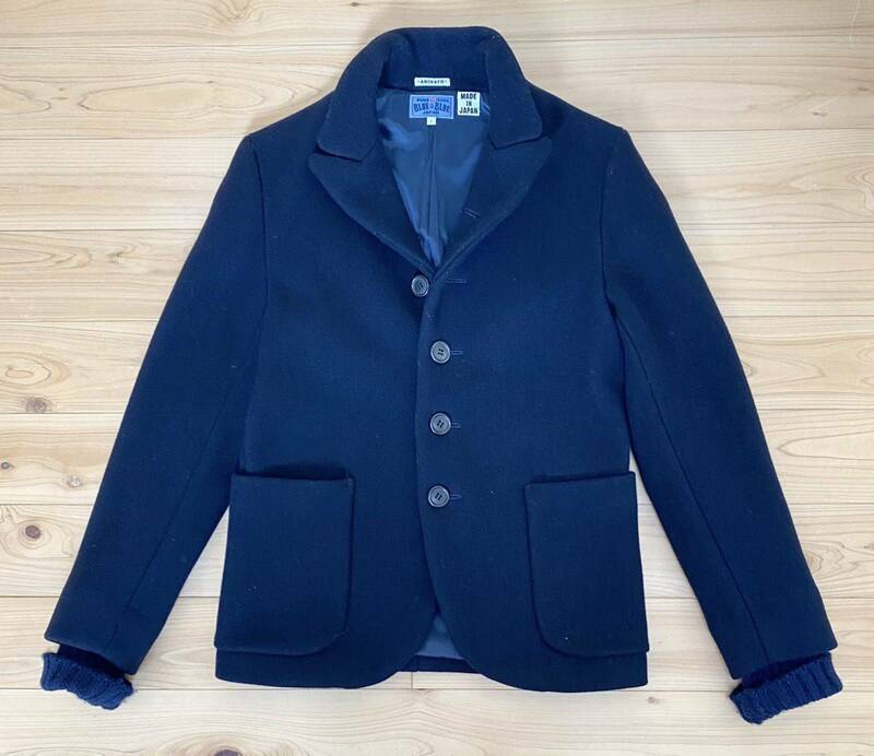 ★美品 Blue Blue ブルーブルー ウールジャケット Size1★