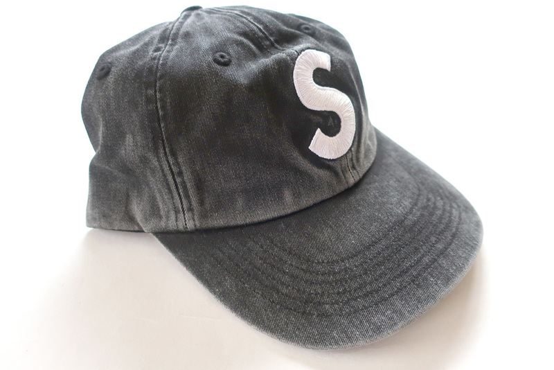 Supreme Pigment Print S Logo 6-PanelシュプリームピグメントプリントSロゴ6パネルキャップBlack黒