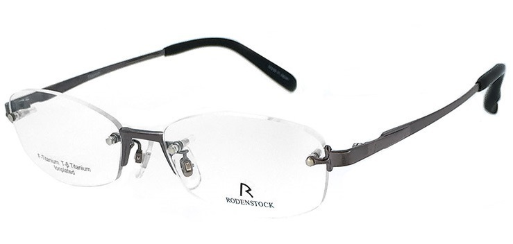 新品 日本製 ローデンストック 眼鏡 メガネ RODENSTOCK R2208 C 55mm βチタン ツーポイント フレーム