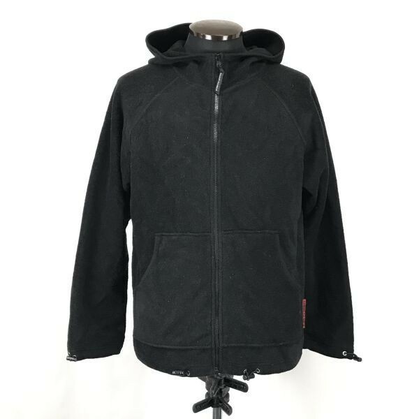 コムサウォーク/comme ca walk★フリースジャケット/パーカー/ブルゾン【Mens size -M/黒/black】Coats/Jackets/Jumpers◆BH72