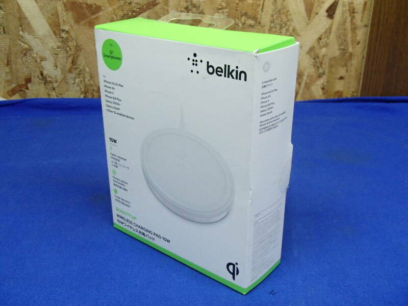 ■□Belkin ベルキン BOOSTUP ボールドワイヤレス充電パッド ホワイト F7U050jaWHT □■