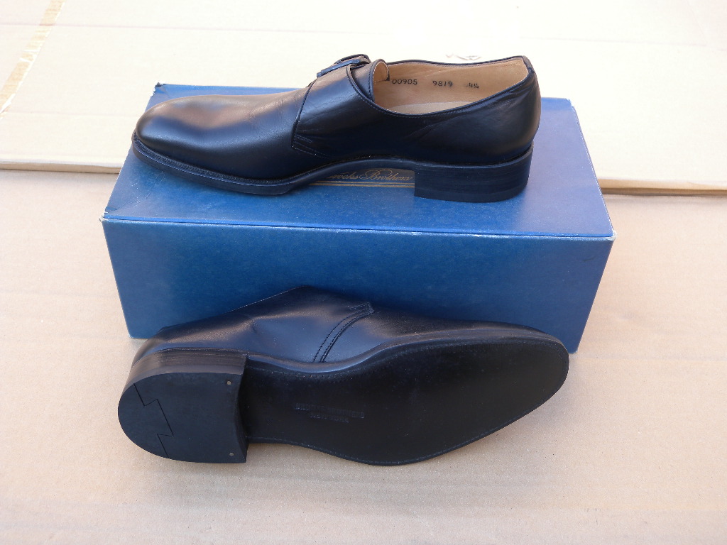Brooks Brothers ブルックスブラザーズ　メンズ 靴　モンクドストラップ　24.5㎝