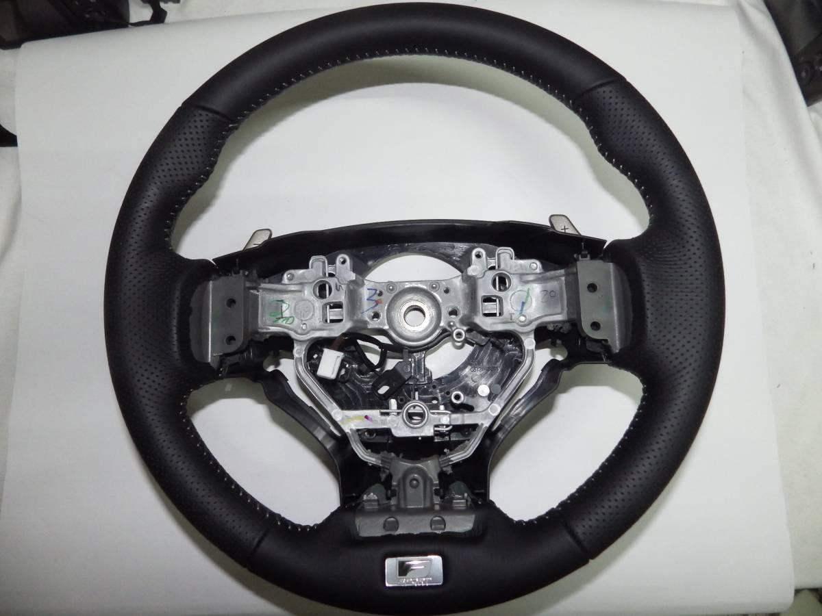 ▲新同レクサス NX200t NX300h 純正本革ステアリングハンドル▲Ｆスポーツ▲