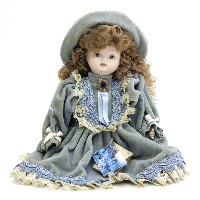 【送料無料】イタリア製　陶器人形　ビスクドール　ｊａｇｏ　ＶＯＧＵＥ　ｓｐｏｓａ　西洋人形/205
