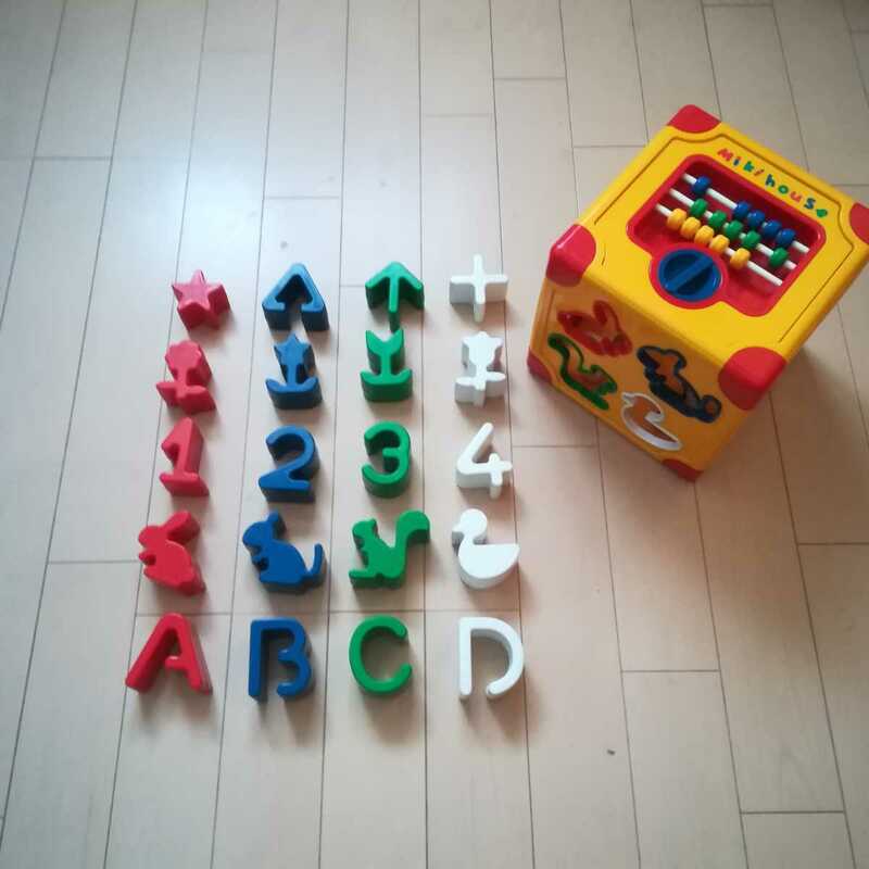 MIKI HOUSE　知育玩具 幼児用 型はめパズル　型はめ　おもちゃ　パズル　ミキハウス