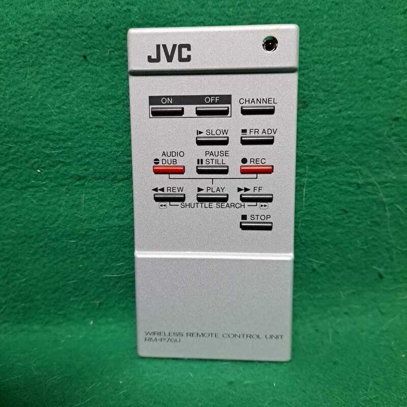 即決 美品 JVC RM-P76U オーディオリモコン 当時ビニール袋入り 送料210円