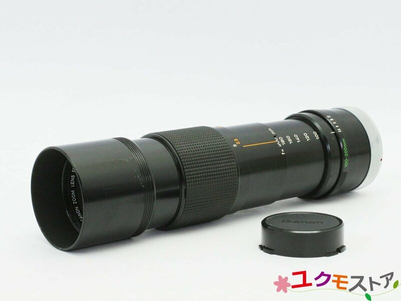 Canon キャノン FD 100-200mm F5.6 MF 望遠ズームレンズ 現状品