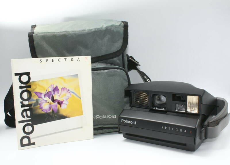 ★稀少美品★ Polaroid SPECTRA E ポラロイド スペクトラ ケース・説明書付 #286