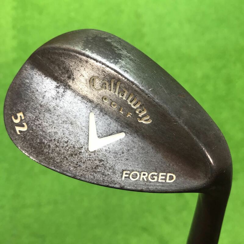 AI-081 Callaway キャロウェイ FORGED ウェッジ 52° 単品 オリジナルシャフト フレックスS相当 全国送料無料