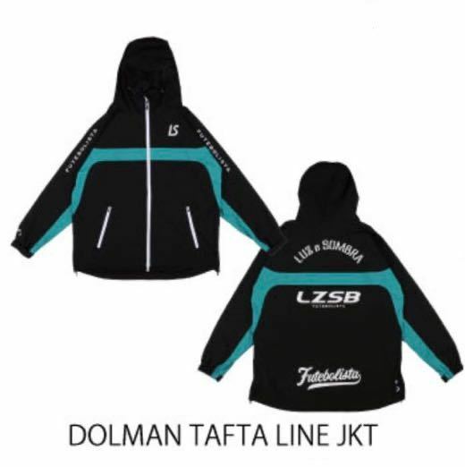 ルースイソンブラ　DOLMAN TAFTA LINE JKT/タフタピステパーカー/ウインドブレーカー　新品　L