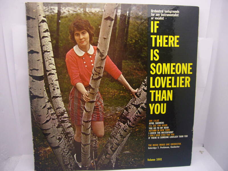 IF THERE IS SOMEONE LOVELIER THAN YOU LP　　THE　Music Minus One　orchestra MMO-1001