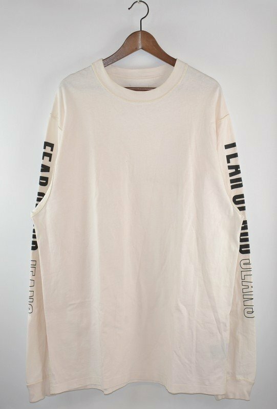 FEAR OF GOD/フィアーオブゴッド　5th　インサイドアウトロングスリーブTシャツ　サイズ：-　カラー：ホワイト