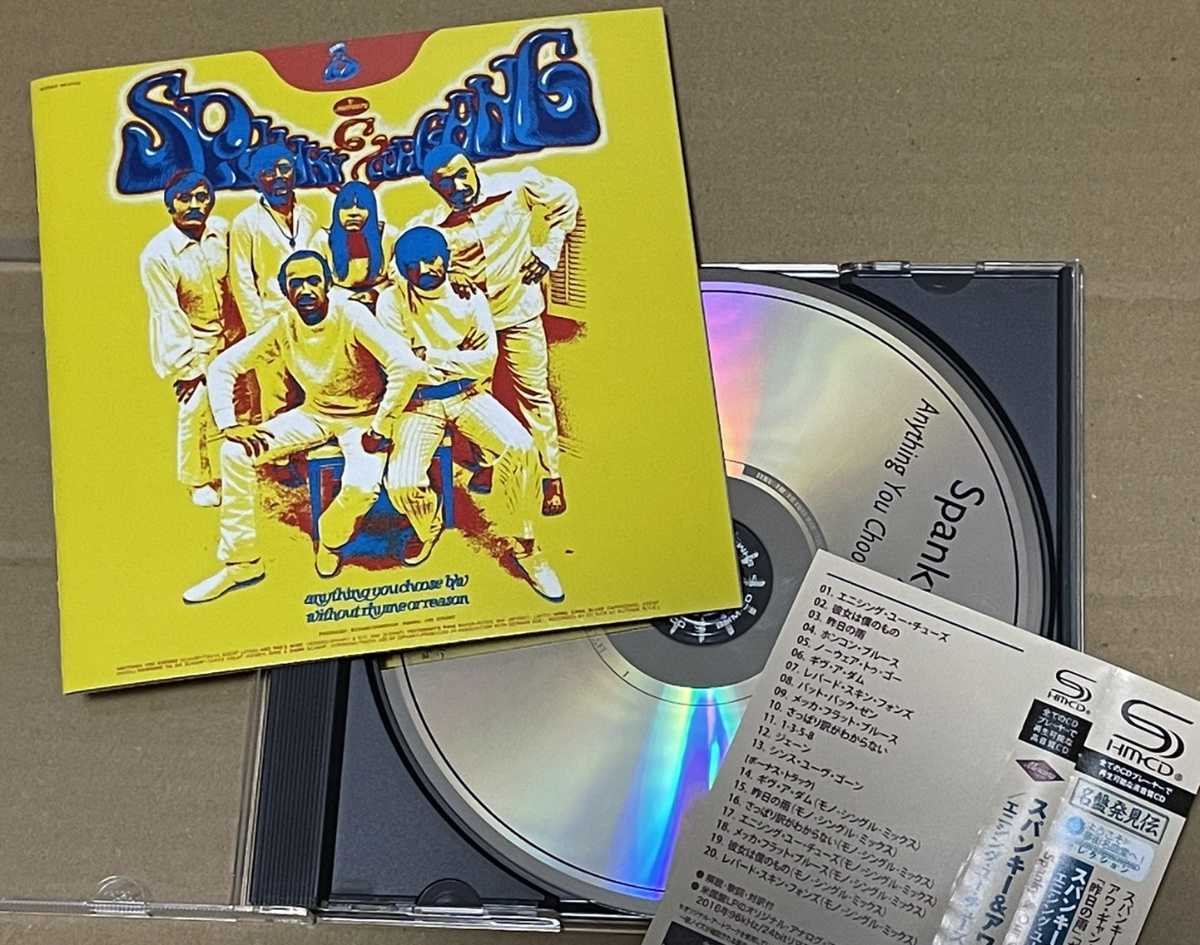 送料込 希少 SHM-CD Spanky & Our Gang - Anything You Choose B/W Without Rhyme Or Reason / UICY15576