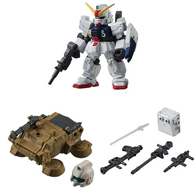 f ガンダム モビルスーツアンサンブル MOBILE SUIT ENSEMBLE 09 3種 陸戦型ガンダム + ホバートラック + MS武器セット