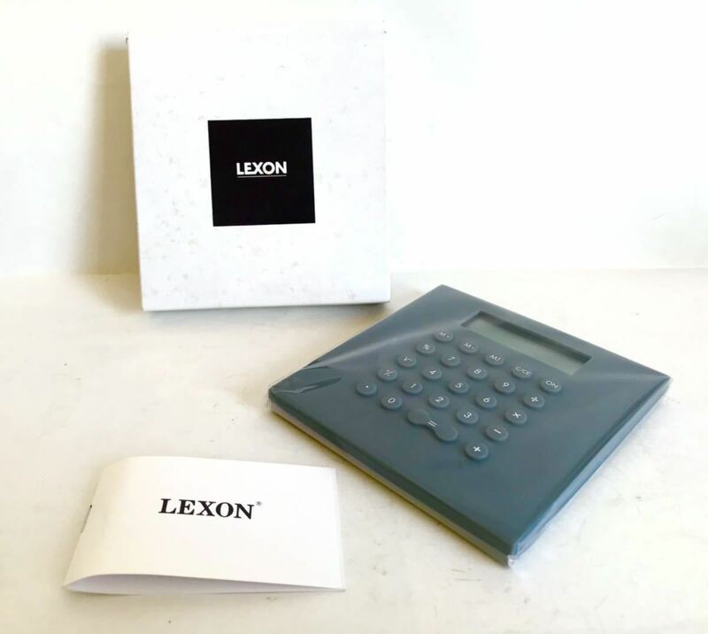 レクソン電卓　マルク　ベルティエールデザイン　人気色　オフグレー
