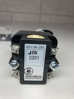 SEIKO ELECTRIC CONTROL SWITCH JBN-C201-C-VKK-N-0 未使用　箱入り