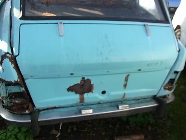 古い シトロエン Citroen Ami 8 リア トランク フード 純正品 【JUNK】 穴あき お引き取り推薦