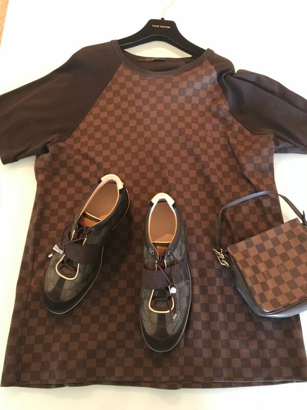 【値下げ！】ルイヴィトンLouis Vuitton3セットTシャツシューズミニバッグ