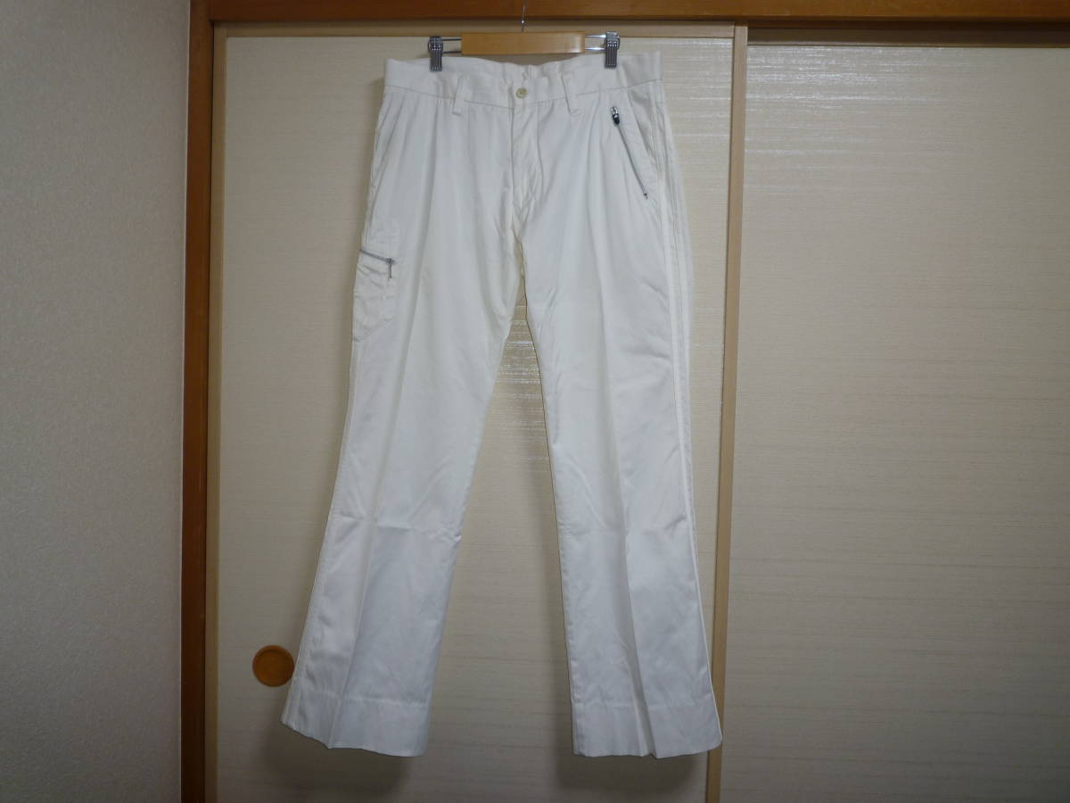 アディダス ゴルフ パンツ白 85サイズ