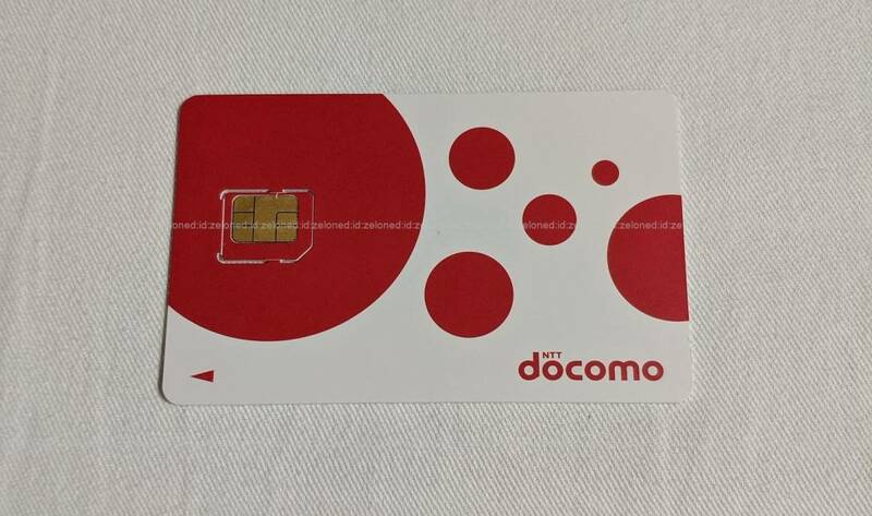 docomo nanoUIM card GD04m ミニ 枠付 解約済 simカード
