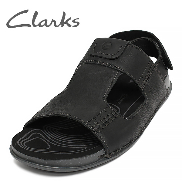 クラークス 靴 メンズ サンダル レザー 革 靴 シューズ 9M(約27cm) CLARKS CRESTVIEW BAY 新品