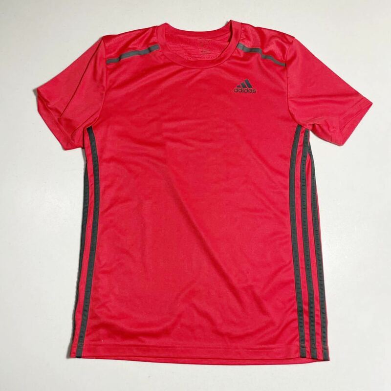 アディダス adidas 赤 レッド サッカー トレーニング用 プラクティスシャツ