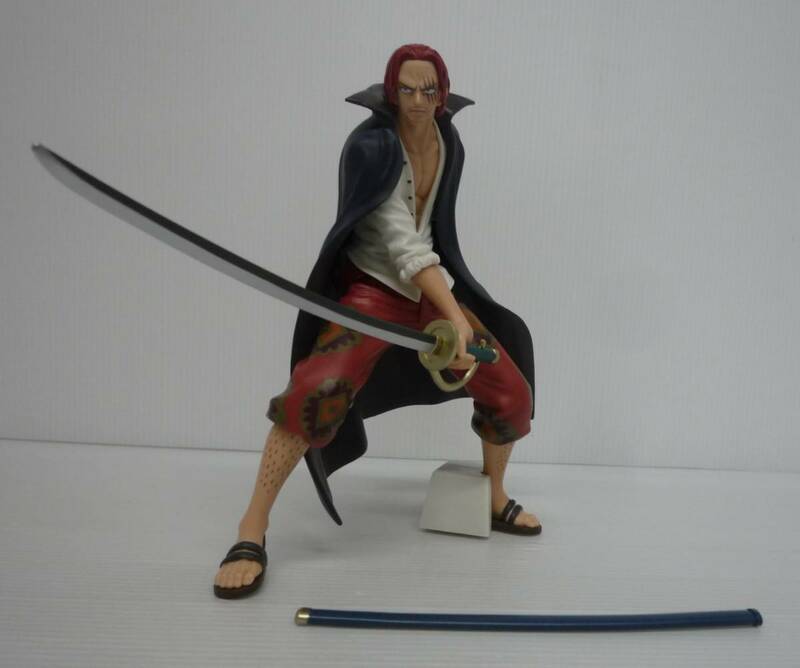 【開封品】シャンクス 「ワンピース FILM RED」 DXFポージングフィギュア～SHANKS～ ナムコ限定【汚れ等有】