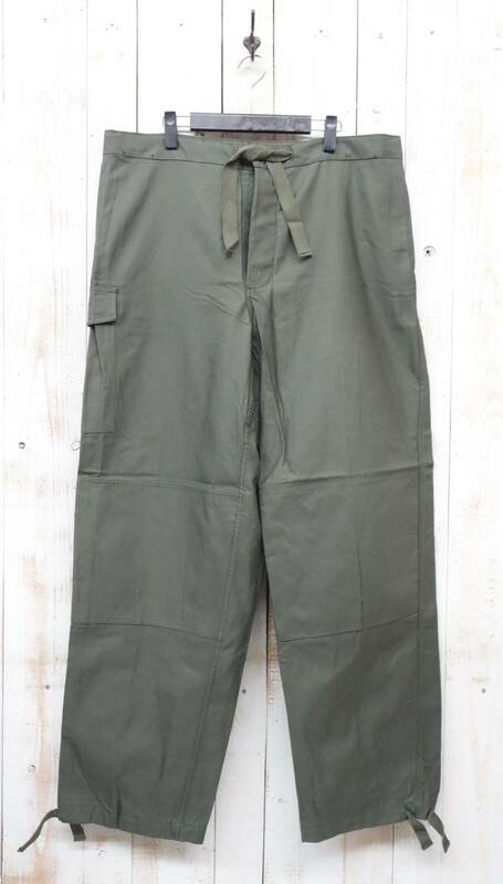 VINTAGE ヨーロッパ古着 ＊ABL ベルギー軍　1980'S ＊M88 オーバーパンツ ワイドパンツ　 ＊1989　ABL SEYNTEX 　 5C 8590/0010　