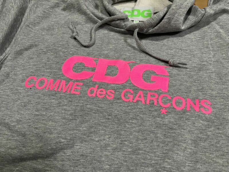 全国数店舗限定 CDG ロゴ パーカー Mサイズ ピンク COMME des GARCONS コムデギャルソン コム デ ギャルソン フーディー ナイキ
