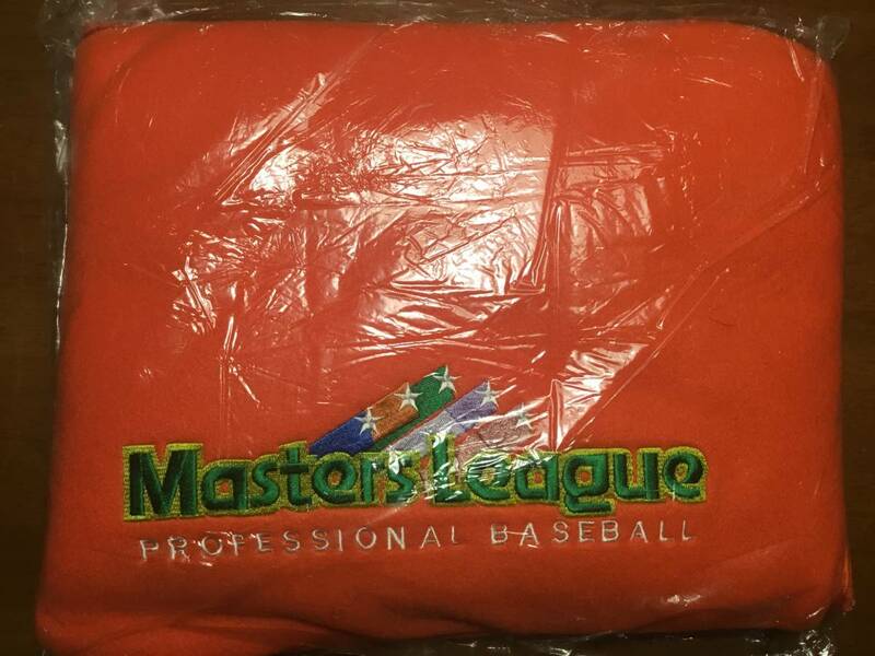 ◆プロ野球OB Masters Leagueマスターズリーグ　大判フリース素材ブランケット(ひざ掛け) 未使用品
