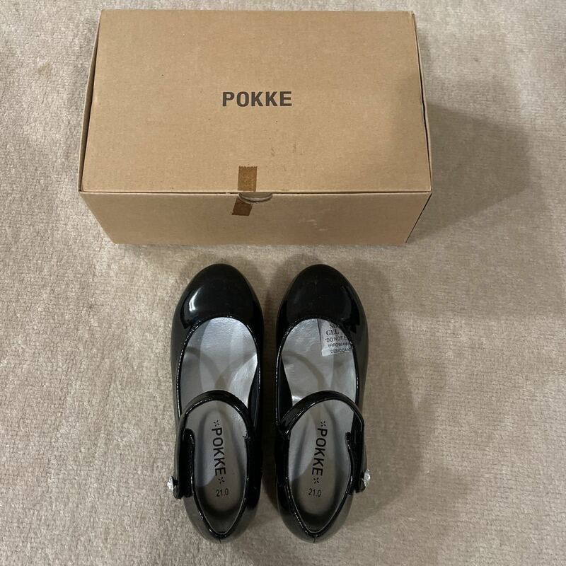 Pokke 21.0cm 卒業式 入学式 発表会 リサイタル フォーマル ポッケ