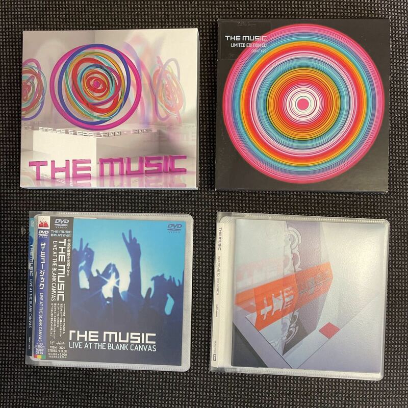 The Music CD DVD セット リミテッド エディション Welcome To The North Singles & EPs 2001-2005 Live At The Blank Canvas ミュージック