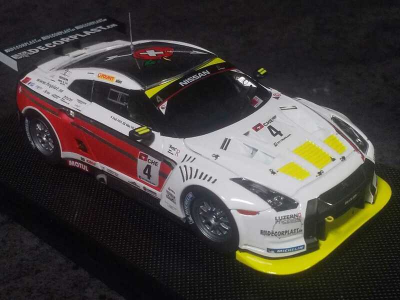 エブロ 1/43 日産 GT-R（R35） 2010年 FIA GT1選手権 参戦車仕様