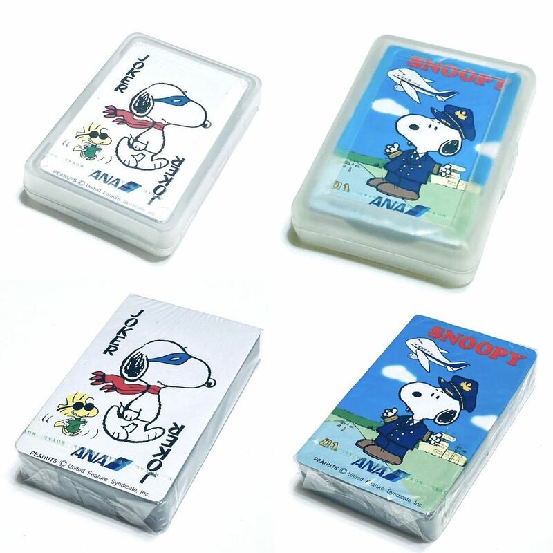 《 新品 》 ANA 非売品　SNOOPY スヌーピー　トランプ　機内キッズ配布　【稀少】