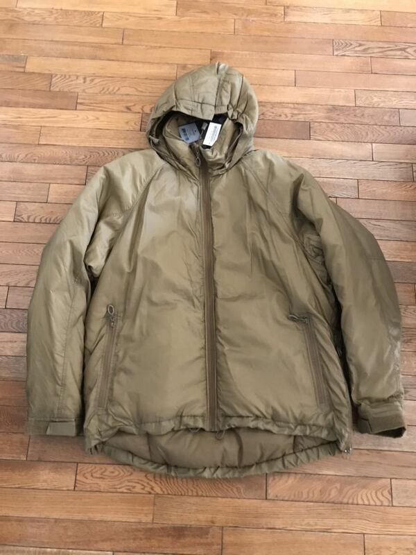 BEYOND CLOTHING A7 Cold Jacket Coyote Mサイズ ビヨンド climashield apex コヨーテ コールドジャケット USA製 アメリカ製 LEVEL7 ECWCS