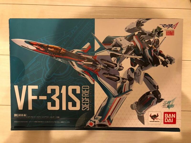 DX超合金 VF-31S ジークフリード アラド機 マクロスデルタ 新品未開封 ワンオーナー品 2度張り無し ROBOT