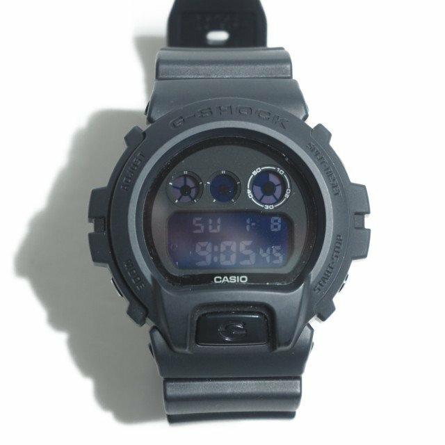 R5102f70　■G-SHOCK Gショック■　DW-6900BB-1JF デジタル 腕時計 クォーツ ブラック / 黒 ELバックライト 20気圧防水