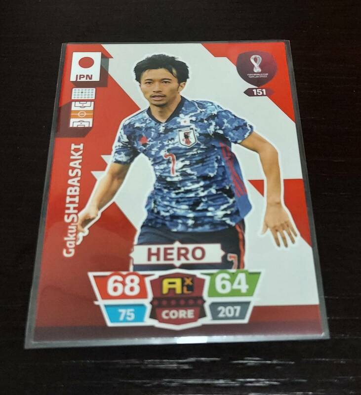 PANINI FIFA WORLD CUPカタール2022 柴崎岳カード 鹿島アントラーズ テネリフェ ヘタフェ デポルティーボ レガネス