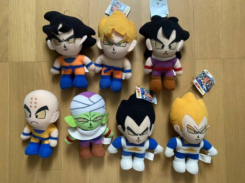 ドラゴンボール★とるとるキャッチャーぬいぐるみ 7種類セット当時物