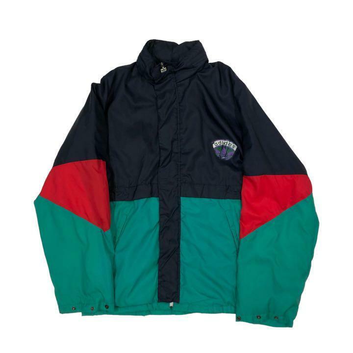 古着 90s adidas nylonjacket アディダス ナイロンジャケット ワンポイント