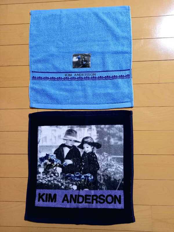 Kim Anderson キム アンダーソン　ハンドウォッシュタオル×2枚セット