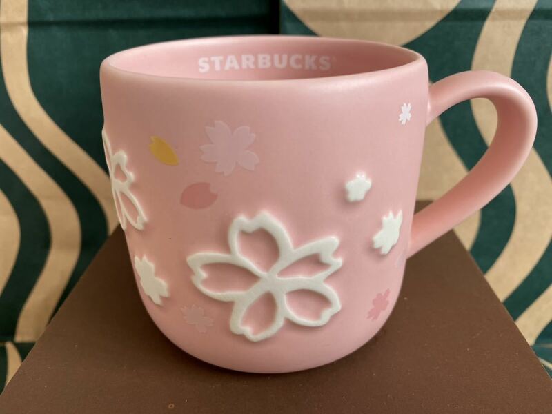 スターバックス　(オンライン限定） SAKURA2019 マグラインエンボス355ml スタバ　さくら桜　マグカップ