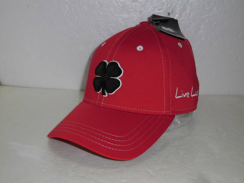 定価5500円 未使用 ブラッククローバー キャップ レッド 赤 帽子BLACK CLOVER Live Lucky ゴルフ PREMIUM CLOVER #29 