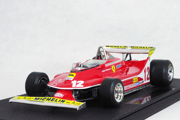 ● 1/18 フェラーリ 〓 312 T４ / ジル・ヴィルニューブ 1979 モンテカルロ GP 〓 Ferrari