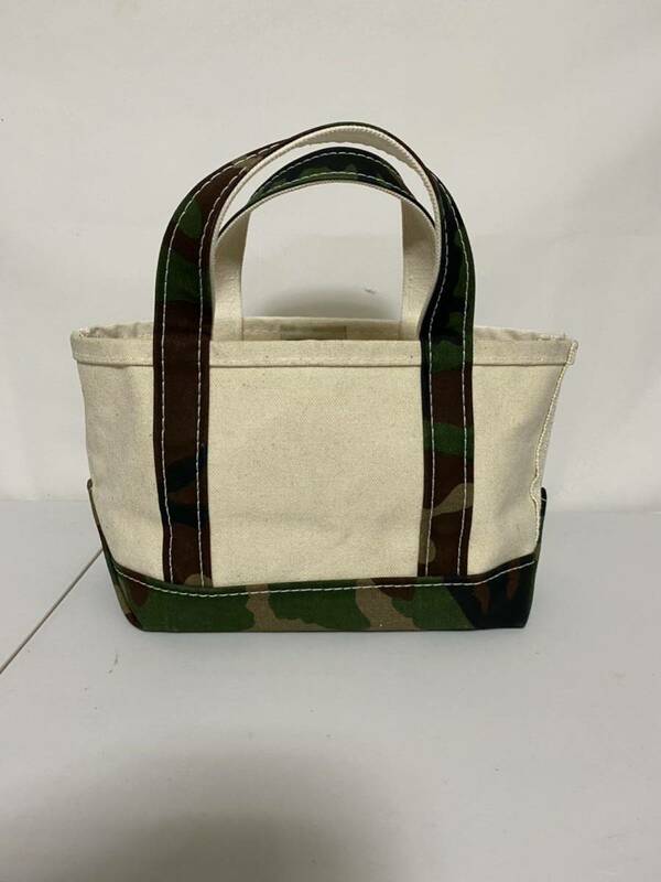 L.L.Bean TOTE エルエルビーン ミニトートバッグ USA製 ビンテージ