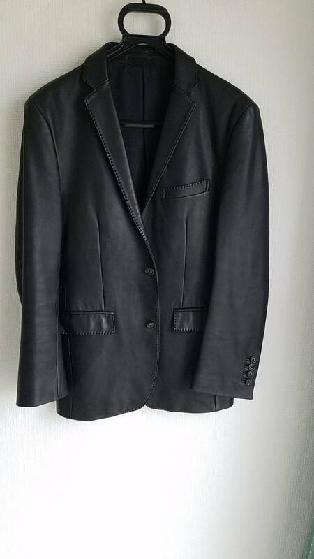 BURBERRY　BLACK LABEL　レザージャケット