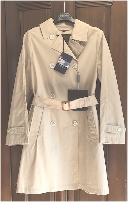 最終価格★MACKINTOSH マッキントッシュ・スコットランド★トレンチコート・ロロピアーナ社ストームシステム防水防風・36/L★未使用