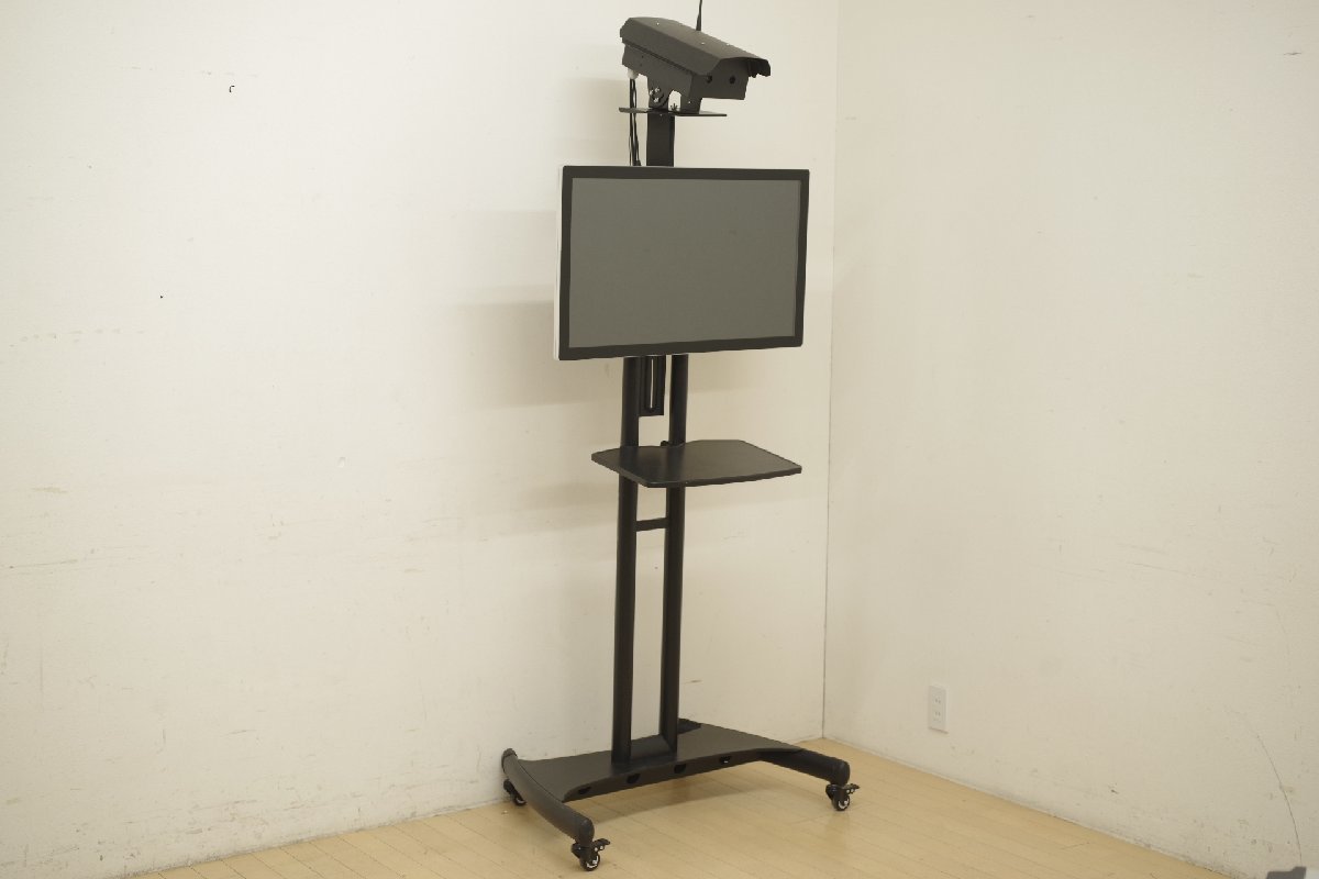 東亜産業 非接触式検知器 TOA-TEX-1000 最大20名同時検知 32インチモニター Thermo EX Pro 屋内用 中古 感染症対策 体温検知 定価約54万 B