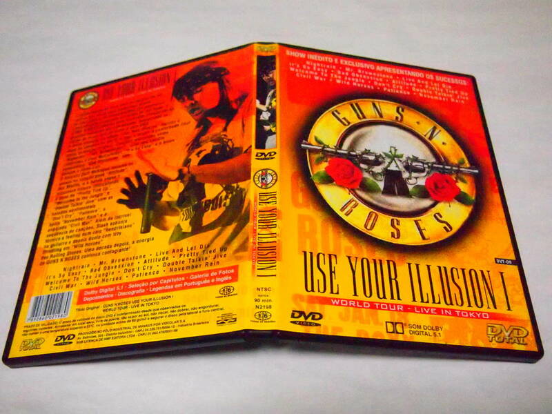 レア 送料無料 洋楽DVD ガンズアンドローゼズ ワールドツアー東京 GUNSN' ROSES Use Your Illusion 1: Wolrd Tour 1992 in Tokyo 